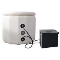 1HP WiFi contrôlé 220V nouvelle condition bain de glace froid plongeant refroidisseur d'eau UV pour bain de glace