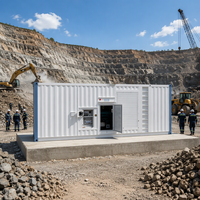 Générateur diesel super silencieux Rayming Power 550 kW en veille avec ATS pour l'alimentation électrique d'urgence et utilisation en conteneur