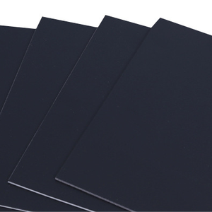 <span class=keywords><strong>Feuille</strong></span> de polystyrène à fort impact noir, épaisseur de 0,25 mm à 3 mm, impression UV, antistatique et finition mate/brillante, emballage publicitaire - Product Image 3