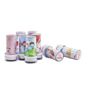 ของขวัญที่กำหนดเองเด็กการศึกษาด้วยตนเองหมึกยางโฟโตไวต่อแสงอารมณ์นิพจน์ความคิดเห็นครูทบทวนแสตมป์ - Product Image 1