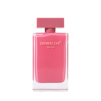 Parfum pour femmes de marque haut de gamme Vaporisateur Floral Musqué Taille standard Utilisation à domicile en flacon noir rouge Version transfrontalière Vente en gros