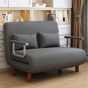 Sofá Cama Convertible Multifuncional de Tela a Precio Económico, Sofá Cama Plegable con Sillón para Muebles - Product Image 1
