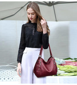 Nuevo bolso de mensajero de cuero Pu de alta calidad para mujer, bolsos de diseñador, bolsos de hombro cruzados de lujo para mujer - Product Image 2