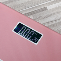 Báscula Digital Inteligente para Baño con Sensor LED de 180 kg para Medir la Composición Corporal