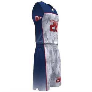 Uniforme de Baloncesto de Alta Calidad 2026, Conjunto sin Mangas con Cuello en V, Absorbe la Humedad, 100% Poliéster, Unisex para Adultos, en Venta - Product Image 3