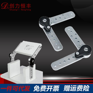 Furniture Hinge Round Flat Iron 4mm Thickness Multi Angle Adjustment For Sofa Headrest Armrest Backrest - Product Image 4