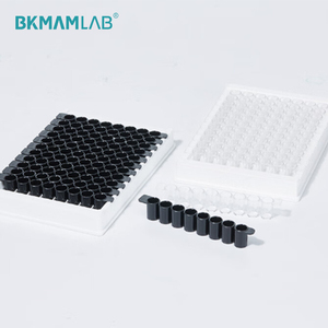 Placas Elisa <span class=keywords><strong>Nunc</strong></span> Placa de prueba Elisa de alta retención blanca de 96 pozos con cubierta para uso en laboratorio - Product Image 2