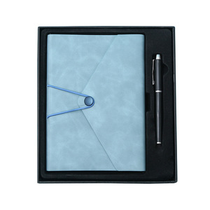 Fabricant personnalisé A5 Strap Set de cahiers <span class=keywords><strong>d</strong></span>'affaires à trois volets, traitement manuel du grand livre des devoirs des étudiants - Product Image 5