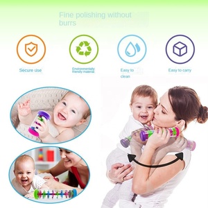 Rattle Ống mưa dính bé Rattle rainmaker đồ chơi mưa âm thanh bắt tay đồ chơi trẻ sơ sinh nắm đồ chơi - Product Image 5