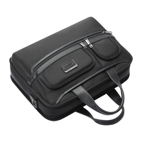 Sac pour ordinateur portable de bureau personnalisé BOPAI pour homme, léger, porte-documents pour homme, sac à main d'affaires populaire