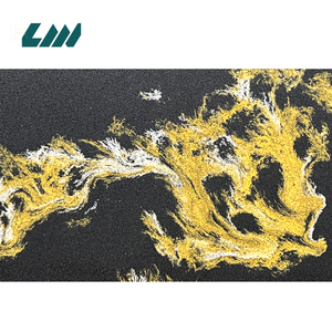 Vàng ngọc thạch anh giá chất lượng cao với 93% thạch anh đen nhà bếp Countertop Bar Top nhà hàng kỹ thuật - Product Image 6