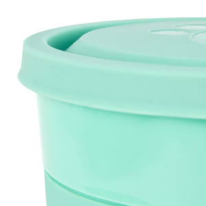 Joli petit pot à friandises réutilisable en silicone pour animaux de compagnie avec couvercle hermétique, rangement de cuisine rustique en plastique pour chiens et chats - Product Image 4