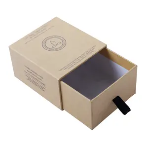 3 3/4X2小牛皮纸纸板装运箱，用于珠宝包装袋和盒子