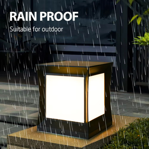 <b>LED</b> Garden Solar Pillar <b>Light</b> IP54 Waterproof 50W Remote Control 360 Beam Angle <b>Light</b> <b>Sensor</b> Lamp Ps- IP54 Waterproo Ps- IP54 Wa - Product Image 3