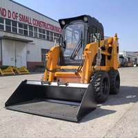 Mini-chargeuse compacte JC35 à rayon de braquage nul, directement de l'usine, idéale pour les travaux de jardinage, d'agriculture et de construction rurale