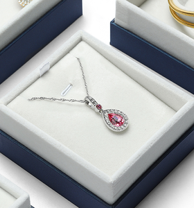 Bán buôn bao bì các tông <span class=keywords><strong>Box</strong></span> đối với trang sức cho Vòng đeo tay Nhẫn dây chuyền-giấy Hộp quà tặng trong túi Túi hiển thị các loại - Product Image 3