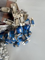 Câble de raccordement sur rail DIN 1m, blindé, à paires torsadées, 36 broches MDR mâle demi-pitch CN36, avec cœurs en cuivre, en PBT et PVC, pour servomoteur SCSI
