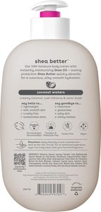 Loción Corporal eos Shea Coconut Waters, Hidratación 24H, Ligera, No Grasosa, Natural, Vegana, con Coco, <span class=keywords><strong>16</strong></span> fl oz - Product Image 2