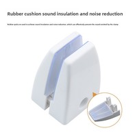 Clip de fixation pour cloison de bureau moderne et minimaliste en plastique de haute qualité Yisheng Hardware YS9702 – Vente en gros