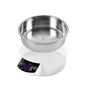 Bilancia da cucina impermeabile parlante manuale con pesatura a colori 1kg di informazioni nutrizionali - Product Image 6