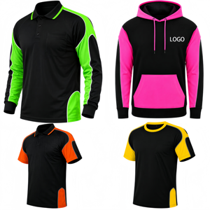 Polo <span class=keywords><strong>de</strong></span> <span class=keywords><strong>travail</strong></span> à manches longues haute visibilité pour hommes, personnalisé, séchage rapide, sécurité, construction, fluorescent, vêtements <span class=keywords><strong>de</strong></span> <span class=keywords><strong>travail</strong></span> haute visibilité - Product Image 1