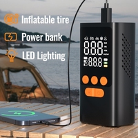 019 Vente en gros Mini compresseurs portables Inflation de voiture sans fil 12v Applications multiples Compresseur d'air portable