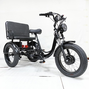 Nouveau modèle pedicab city bike loisirs <span class=keywords><strong>3</strong></span> <span class=keywords><strong>roues</strong></span> <span class=keywords><strong>moto</strong></span> électrique/tricycle/tricycle/scooter pour personnes âgées - Product Image 1