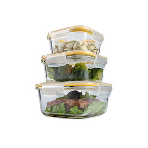 Boîte à lunch carrée cloisonnée de 490ml, peut être chauffée au micro-ondes, adaptée pour apporter des repas <span class=keywords><strong>en</strong></span> <span class=keywords><strong>semaine</strong></span> - Product Image 4