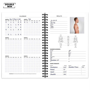 Custom <strong>Fitness</strong> Journal and <strong>Planner</strong> for Workouts - Product Image 3