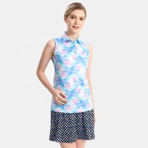 Camiseta Polo Deportiva Informal para Mujer, con Logotipo Personalizado de Marca Privada, Diseño Sublimado en Poliéster y Elastano, Camisetas de Golf para Damas - Product Image 1