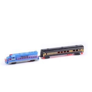 Juego de Trenes de Juguete para Niños con Luz y Sonido, Escala 1:87, Parque de Atracciones, <span class=keywords><strong>Tren</strong></span> de Juguete, Spielzeug Auto - Product Image 1