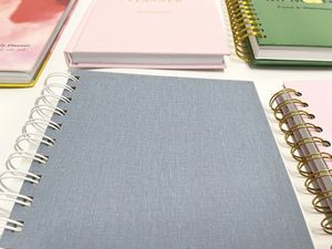 Customized Brand Weekly Planner Hardcover <b>Leather</b> <b>Diary</b> Notebook-Gift - Product Image 3