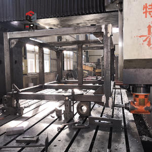 เครื่องเจาะแบบตั้งพื้น CNC ขนาด 6 เมตร สำหรับชิ้นส่วนเชื่อมขนาดใหญ่ที่ไม่ได้มาตรฐาน พร้อมส่วนประกอบมอเตอร์หลัก - Product Image 5