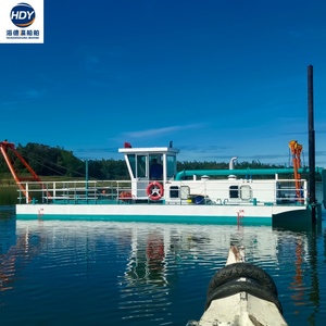 Draga de Succión de 2600 Metros/hora Equipada con Motor de Caja de Cambios y Bomba, Utilizada para Dragado de Ríos, Lagos y Mar - Product Image 3