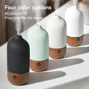 Cost-effective 100ml Mini Portable Plastic Essential <b>Oil</b> <b>Diffuser</b> 7-color LED Night Light Timing Function Household - Product Image 3