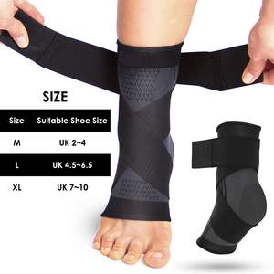 पुरुषों की महिला खेल सुरक्षा के लिए समायोज्य सांस सांस लेने योग्य संपीड़न टखने का समर्थन लिगामेंट्स को स्थिर किया - Product Image 3