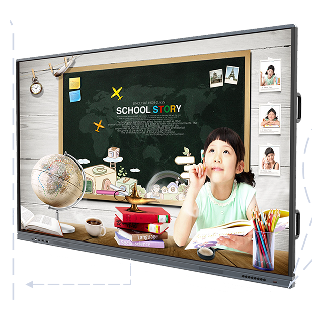 Anti Glare 65 75 86 Inch Touch Screen LED LCD Display Monitor Interactive Flat Panel 4K UHD