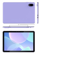 Tablette Android Veidoo 10 pouces économique 3 Go + 64 Go Android 15 WIFI6 IPS 1280*800 avec 5 cœurs (Violet/Vert)