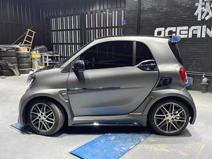 Kit carrosserie en fibre de carbone style MSY pour Mercedes SMART, nouveau diffuseur avant large, spoiler, améliorations des pare-chocs de voiture - Product Image 6
