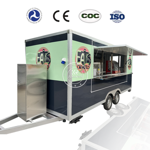 Camion de restauration mobile de style porche 2025, camion de restauration de hamburgers, remorque de camion de nourriture, chariot à poulet en Arabie Saoudite - Product Image 5