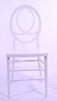 Chaises empilables transparentes en résine ornée pour événements chaise de mariage offres de mariage chaises et tables de fête