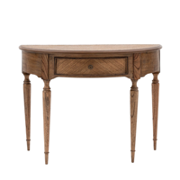 Table console élégante en bois massif vintage pour la décoration de la maison, solution de rangement élégante pour le salon, l'entrée