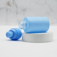 Vente en gros de 30ml fond de teint bouteille de maquillage Macaron 1oz bouteilles de liquide emballage vide pour soins de la peau presse pompe compte-gouttes scellé