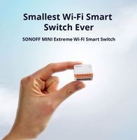 Módulo de Interruptor Inteligente Wi-Fi de 2 Vías SONOFF MINI R4, Control Inalámbrico S-MATE para Alexa y Google Home, Funciona con Casa Inteligente, 220v Máx. Volt