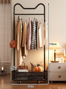 Porte-vêtements sur pied avec design <span class=keywords><strong>oreilles</strong></span> de <span class=keywords><strong>chat</strong></span>, nouveau rangement de vêtements domestique, support de rangement pour armoire - Product Image 6