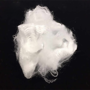 Fibra de Poliéster Virgen PSF 100% 3.33dtex 7.3dtex 8.88dtex 15D 32mm 51mm 64mm Hueca Conjugada con Silicona para Hilado de Concreto - Product Image 1