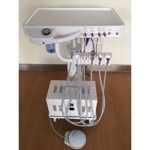 Vimel Dental Mobile <b>Worktable</b> Turbine Trolley With Rotating Instrument Tray For Oral Therapy Equipment - Product Image 3