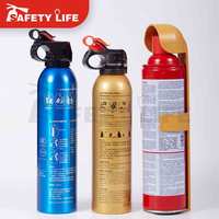 Extincteur de voiture portable en spray 500ml/1000ml 1500ml pour l'extinction des incendies de classe A/B