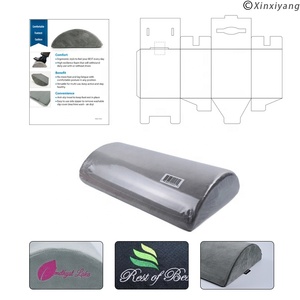 Funda antideslizante de tamaño personalizado de alta calidad, Media cilindro, cómoda, espuma de memoria, cojín de descanso de pies para debajo de escritorio - Product Image 5