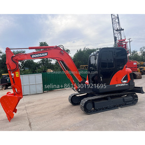 Pelleteuse d'occasion d'origine à bas prix bon marché pelle Doosan DX60 mini pelleteuse Doosan d'occasion - Product Image 1